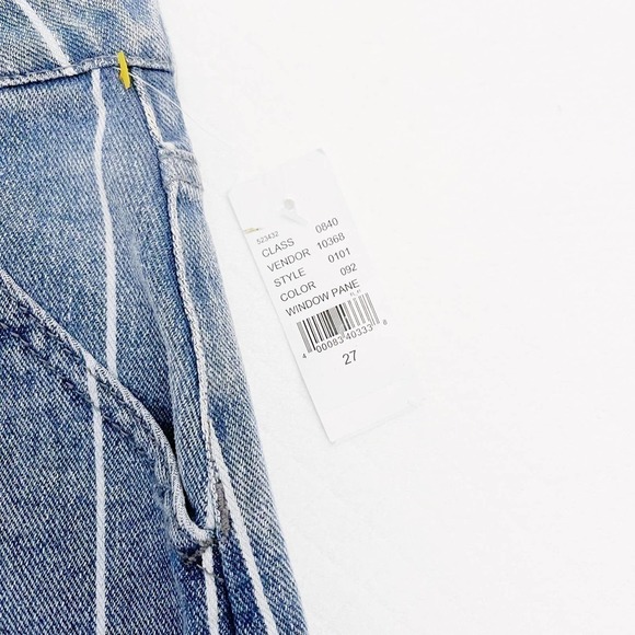 Pacsun Window Pane Striped Denim Jean Skirt SZ27 NWT - Picture 4 of 6